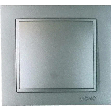 Одноклавишный выключатель Mono Electric DESPINA антрацит 102-242425-100