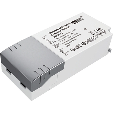 Блок питания AcTEC 12В, 25 Вт, IP20, 0.2-2.08 A, пластик, Triac, 128х52х30 DIM12-25