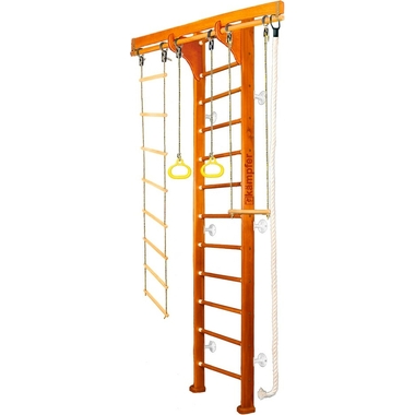 Шведская стенка Kampfer Wooden Ladder Wall, №3 классический, высота 3м, белый K04288007