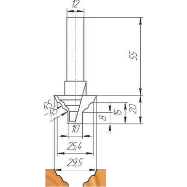 Фреза ФК 0650 МебельДрев 4627198885903