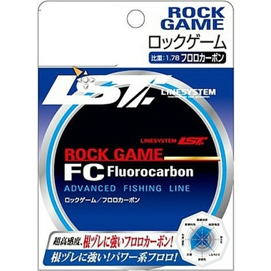 Флюорокарбоновая леска LINESYSTEM Rock Game FC 2.5LB, 150м 01689