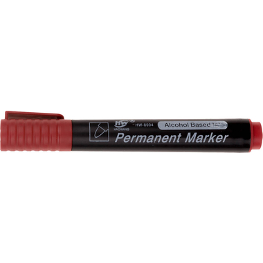 Перманентный маркер SAMGRUPP премиум, красный 16055
