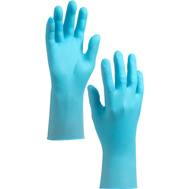 Нитриловые перчатки Kimberly-Clark KleenGuard G10 Blue Nitrile, 24 см 57371