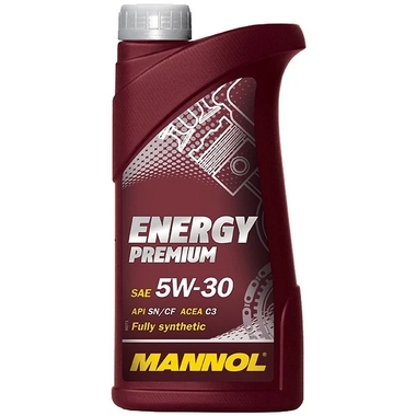 Синтетическое моторное масло MANNOL ENERGY PREMIUM 5W30 1 л 5W-30 4006