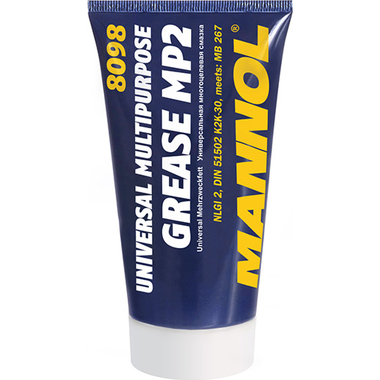 Многоцелевая густая смазка MANNOL MP-2 Universal Multipurpose Grease MP2, 100 гр. 2432