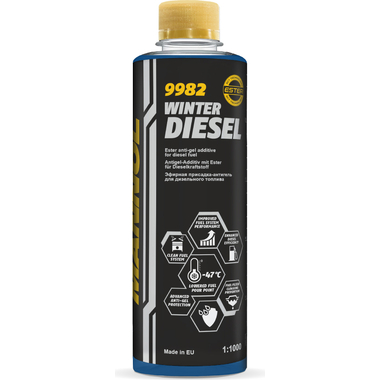 Зимний антигель дизельного топлива MANNOL WINTER DIESEL 1 л 2128