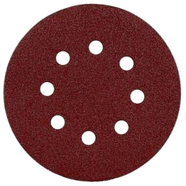 Шлифовальный круг для сухой обработки COARSE CUT (125 мм; P80; 8 отв.; 50 шт.) MIRKA 4061605080