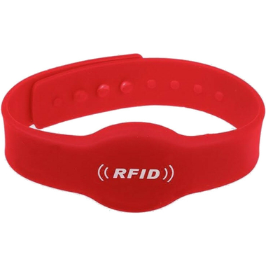 Браслет ID ZKTEco Wristbands красный 00-00013315