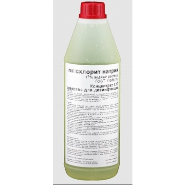 Дезинфицирующее средство APIS Гипохлорит натрия 1% водный раствор, бутылка ПЭТ 1.5 кг 4665296516299