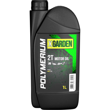 Моторное масло для садовой техники X-GARDEN 2T 1 л POLYMERIUM plmxg21