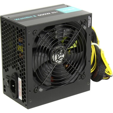 Блок питания 600W Zalman ZM600-XEII Wattbit 83+ (ATX, 20+4 pin, 120mm fan, 4xSATA) (ZM600-XEII)