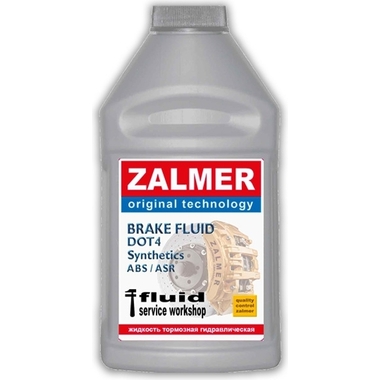 Тормозная жидкость ZALMER ДОТ4 BRAKE FLUID DOT4 modified 4000 +260C FZ400910