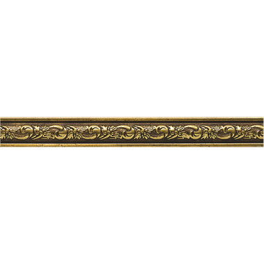 Молдинг стеновой ударопрочный влагостойкий червонное золото Decor-Dizayn 30x13x2400 мм 157-552