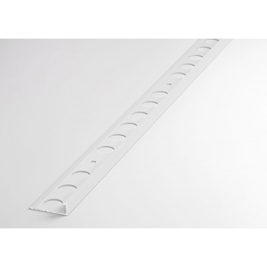 Профиль окантовочный L-образный алюминиевый ЛУКА 6 мм, 2,7 м, 5 шт, Белый УТ000029695