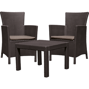 Комплект мебели Keter Rosario balcon set коричневый 216938