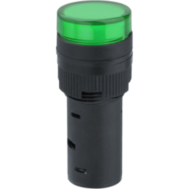 Индикаторная лампа Navigator NBI-I-AD16-230-G зеленая, d16мм, 230В AC/DC 82803