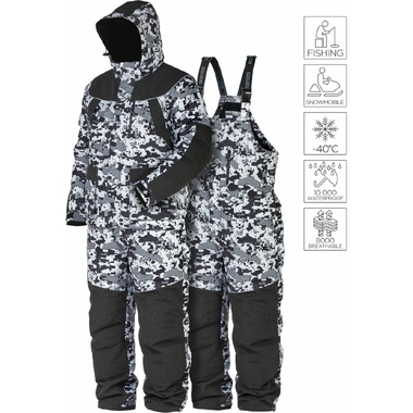 Зимний костюм Norfin EXPLORER 2 CAMO 04 р.XL 350104-XL