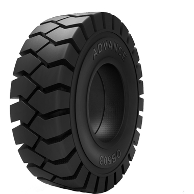 Шина цельнолитая с буртом Advance 27x10-12/8.00 (OB503) Easi-Fit