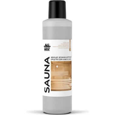 Дезинфицирующее моющее средство для бани и сауны CleanBox SAUNA 1 л 13291