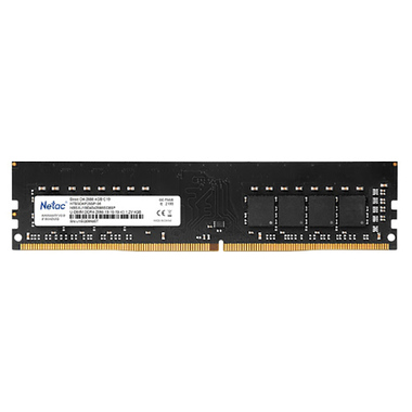 Модуль памяти Netac Shadow DDR4 DIMM 3200Mhz PC25600 CL16 - 16Gb Black NTBSD4P32SP-16