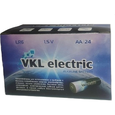 Батарейка VKL electric LR 6 / АА Alkaline BOXх24 1,5В 1194414