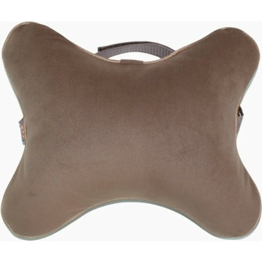 Автомобильная подушка-косточка под шею a&p group большая, светло-коричневый PKVB105