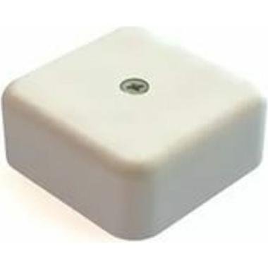 Распаячная коробка TDM КР 50х50х20 ОП белая, IP40, штрихкод SQ1401-0901
