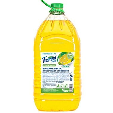 Мыло FOREST CLEAN Жидкое мыло "Лимон" 5 кг