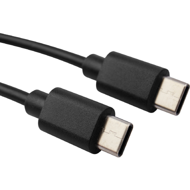 Кабель USB Type-C - Type-C REXANT 3 A 1 м черный 18-1829