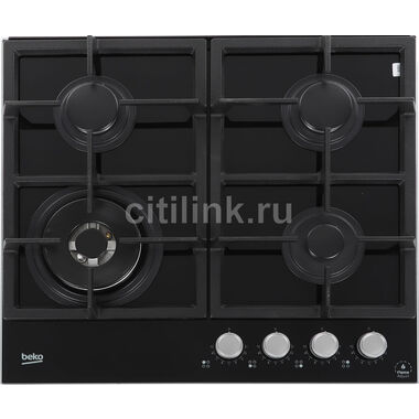 Газовая варочная панель Beko HILW64325SB,  независимая,  черный 7763586742