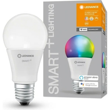 Умная WiFi лампа LEDVANCE SMART+ WiFi Classic Multicolour 60 9 W/2700…6500K E27 4058075485396