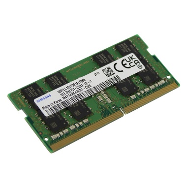 Модуль памяти Samsung DDR4 SO-DIMM 3200Mhz PC25600 CL22 - 16Gb M471A2K43EB1-CWE
