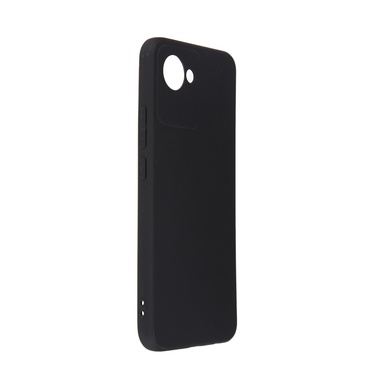 Чехол DF для Realme C30 Silicone Black rmCase-18 DF-GROUP