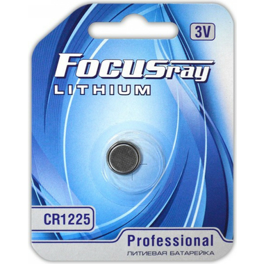 Литевая батарейка Focusray CR1225 BL1 627178