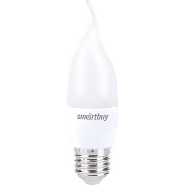 Светодиодная LED лампа Smartbuy Свеча на ветру матовая C37-12W00/E27 SBL-C37Can-12-30K-E27