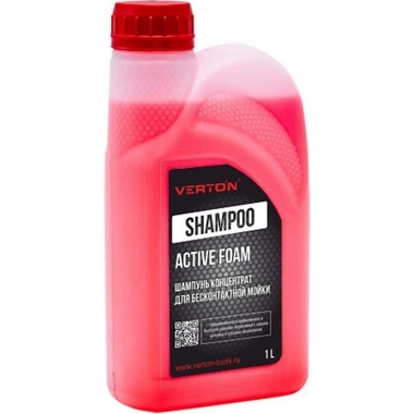 Шампунь концентрат Shampoo для бесконтактной мойки (цвет красный) 0.946 л VERTON 01.12543.13097