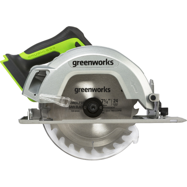 Аккумуляторная циркулярная пила GreenWorks GD24CS 1500907