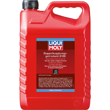 НС-синтетическое трансмиссионное масло для DSG LIQUI MOLY Doppelkupplungsgetriebe-Oil 8100 5 л 20626