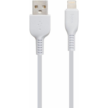 Кабель USB 2.0 Hoco X13, AM/Lightning M, белый, 1м 6957531061151