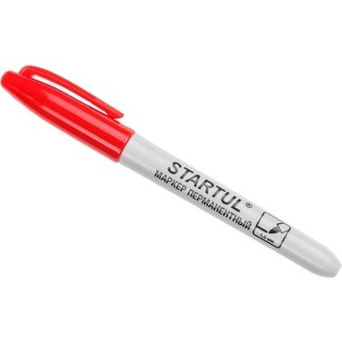 Перманентный фетровый маркер STARTUL Profi красный ST4350-03