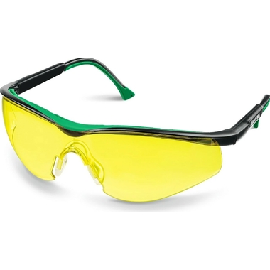 Защитные очки KRAFTOOL Basic желтые 110318