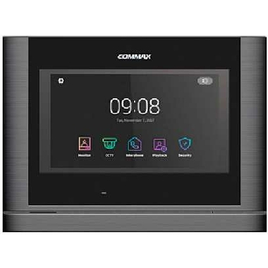 Цветной видеодомофон COMMAX CDV-70MF (темное серебро Black Smog)