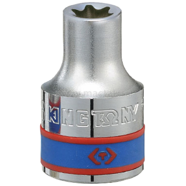 Головка торцевая TORX Е-стандарт (E16; 37 мм; 1/2") KING TONY 437516M