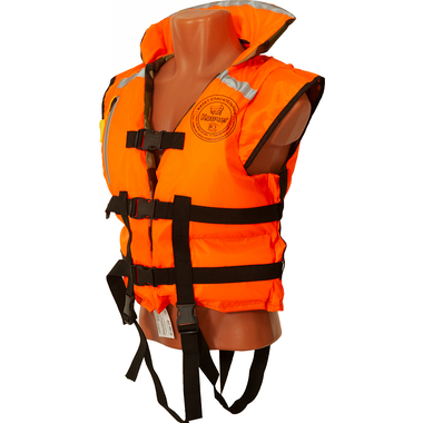 Спасательный жилет КОВЧЕГ Хобби, p. 3XL-4XL/56-58, до 130 кг, оранжевый/камуфляж 725301149