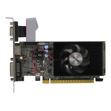 Видеокарта Afox GeForce GT 610 810Mhz PCI 3.0 2048Mb 1330Mhz 64 bit DVI-D HDMI VGA AF610-2048D3L7-V6