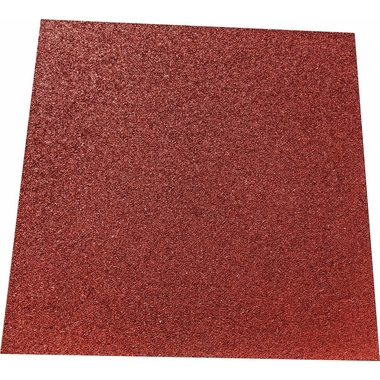 Плитка из резиновой крошки ООО Амортекс 10 кв.м., 500x500x30 мм, цвет красный 0131