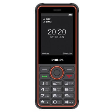 Мобильный телефон Philips Xenium E2301 D.Gray (E2301 D.Gray) E2301 D.Gray_ВУ