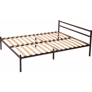 Разборная кровать Элимет 1600x2000 мм металлическая с опорами и спинкой БП-00002059