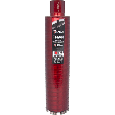 Сверло алмазное САСС Extra Line Titan (82x300 мм; 4 сегмента; 1 1/4UNC) Diam 313025