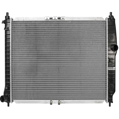 Радиатор охлаждения двигателя Chevrolet Aveo I 02-, Daewoo Gentra 05-/Kalos 02- МКПП без MARSHALL M4991029